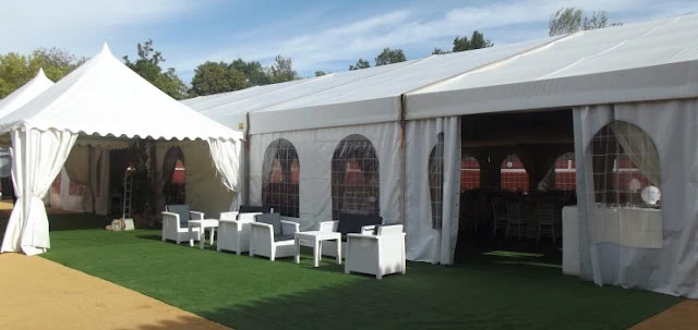 alquiler jaimas y carpas para fiestas